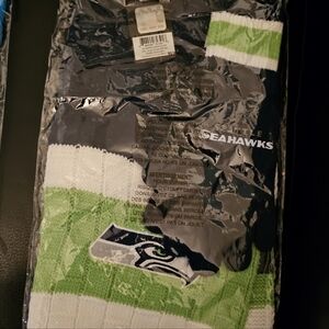 Seattle Seahawks Knit Scarf & Gloves Set NFL Apparel